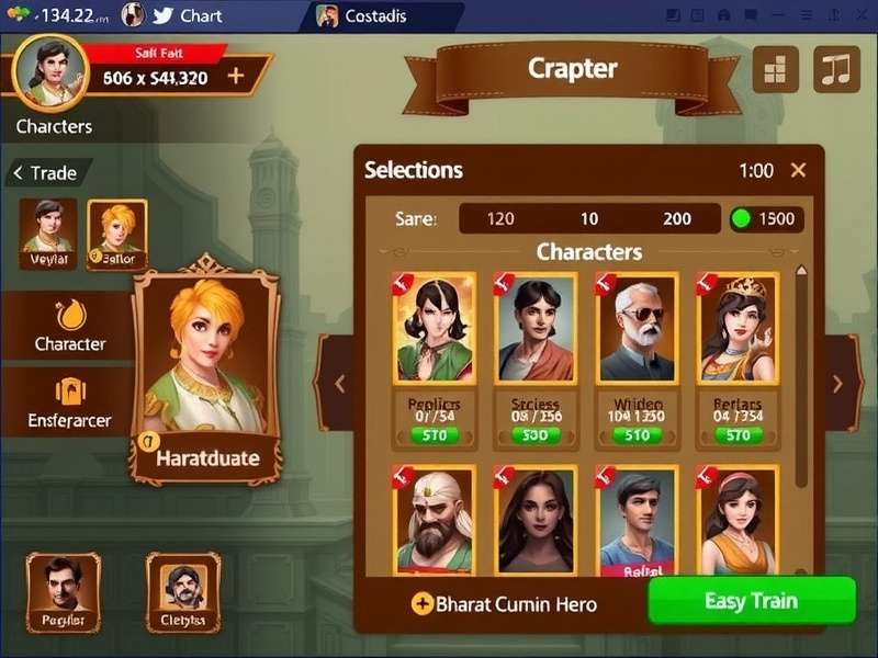 Bharat Cumin Hero trading interface